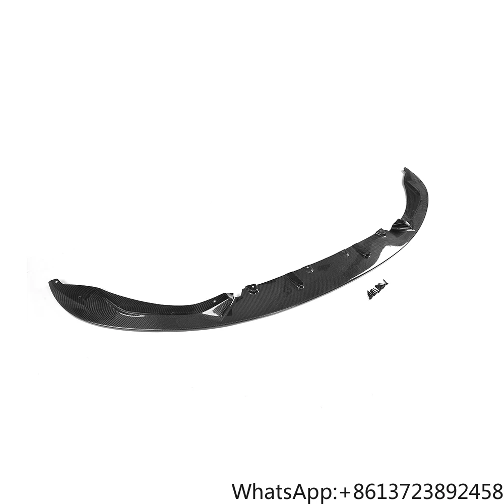 

F80 M3 4Dr F82 M4 2Dr Carbon Fiber 3D Style Front Bumper Lip for BMW 2015