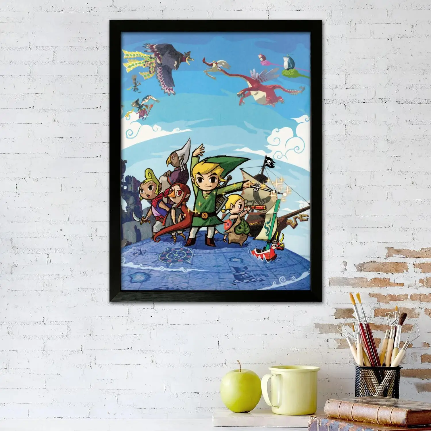 wind waker Canvas Art Poster and Wall Art, Picture Print, Modern Family Bedroom Decor,Decorative painting