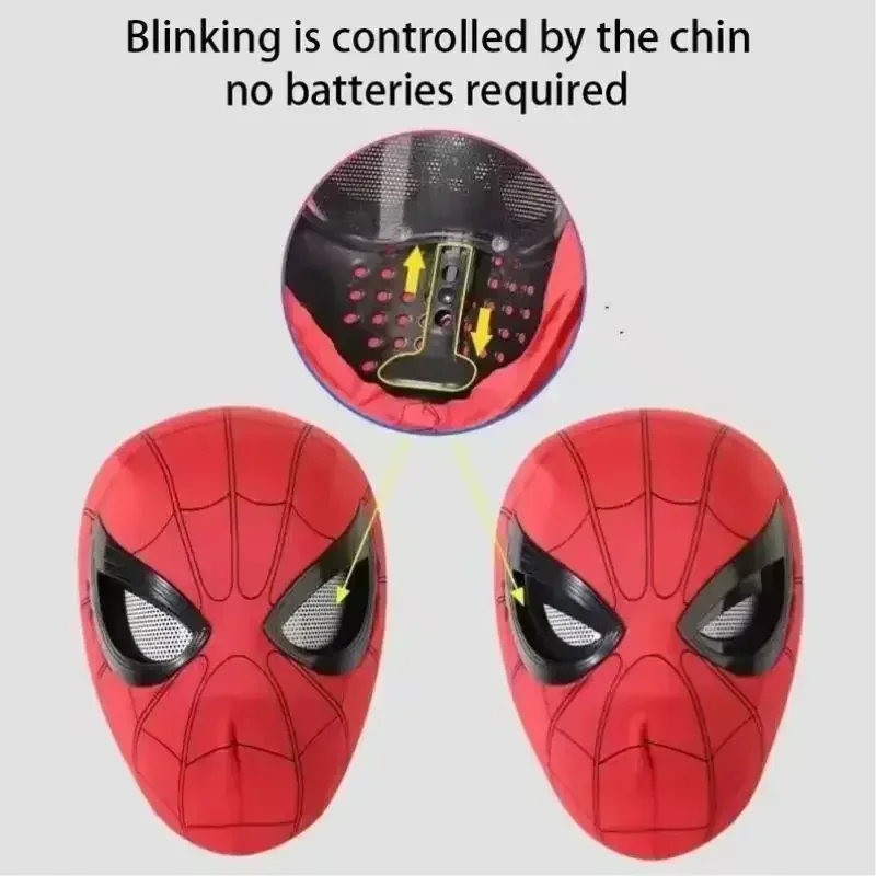 Moving Eyes Cosplay Mask Headgear – 1:1 Costume Prop — detail image 2