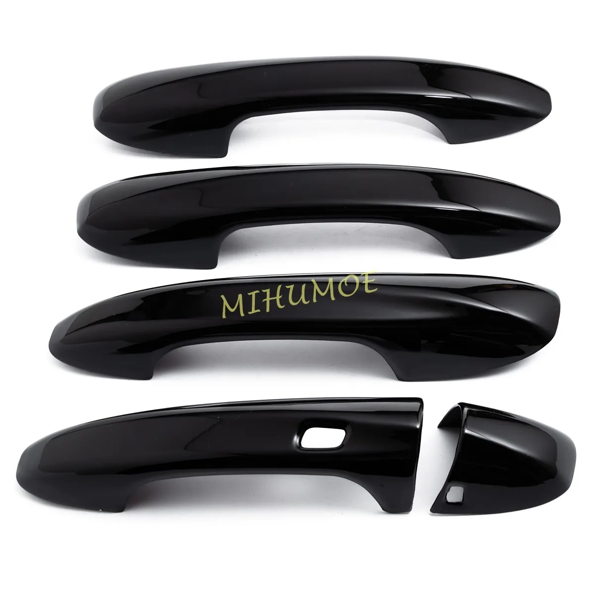 

For Mercedes Benz W177 W247 W205 S205 W213 S213 H247 X247 X253 C253 C292 C118 N293 LHD Glossy Black Door Handle Cover Trim Frame