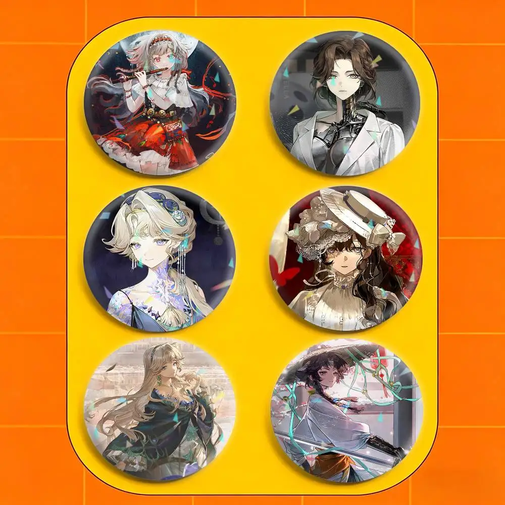 

R-Reverse 1999 Game 32/44/58mm Handmade Pins Round Brooch Badge Backpacks Clothes Jewelry Gifts