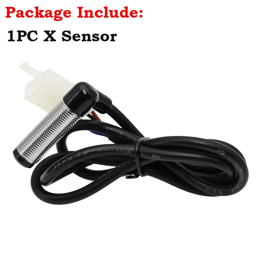 Ein neuer Universal Moto RPM Tachometer Tachometer Geschwindigkeitsmesser Tacho Meter Digitaler Kilometerzähler Instrument Sensor Set für Motorrad