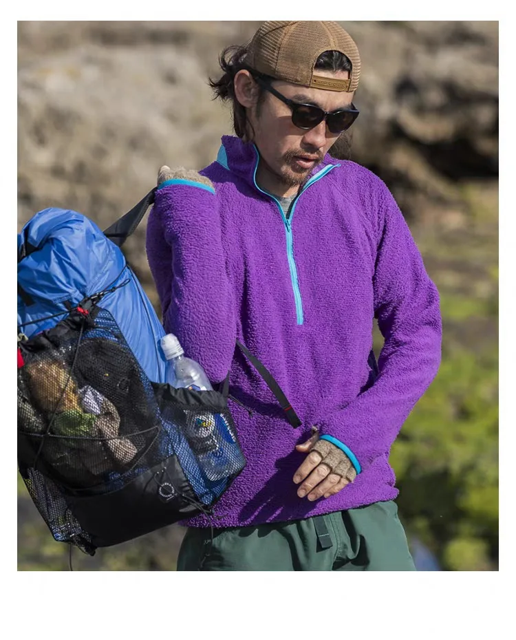 yamaichi-active-pullover-men's-primaloft-warm-fleece-jacket-outdoor-camping-travel-polyester-fiber-standard-fit-winter-coat