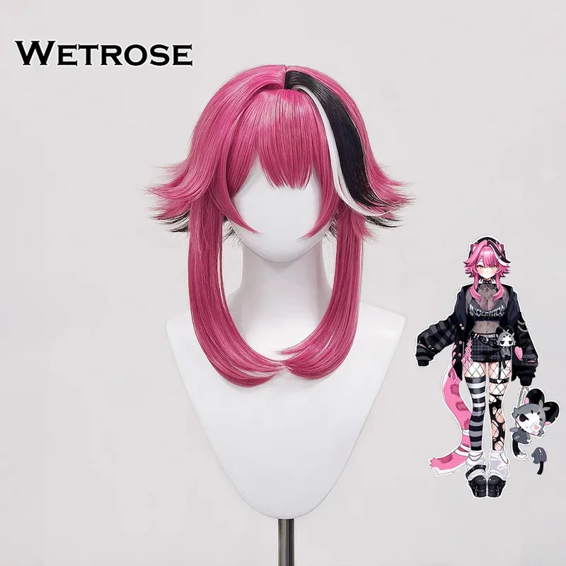

[Wetrose] In Stock Hololive EN Raora Panthera Goth Gothera Cosplay Wig Halloween Xmas