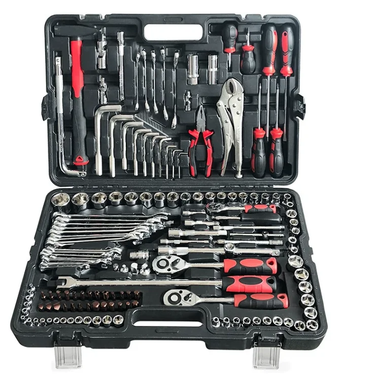 

Автомобильная механика, авторемонтный набор Herramientas, набор гаечных ключей, коробка, ручные инструменты, набор торцевых ключей, набор инструментов, наборы головок