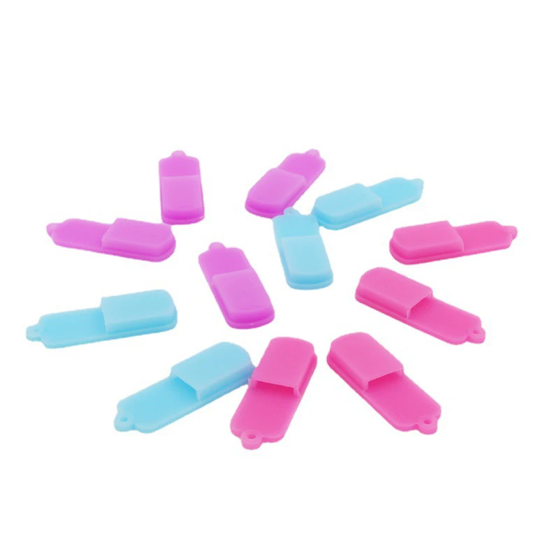 Silicone U Disk Storage Case Bag Portable USB Flash Drive Case Protective Cover For U Disk Flash Drive Protector