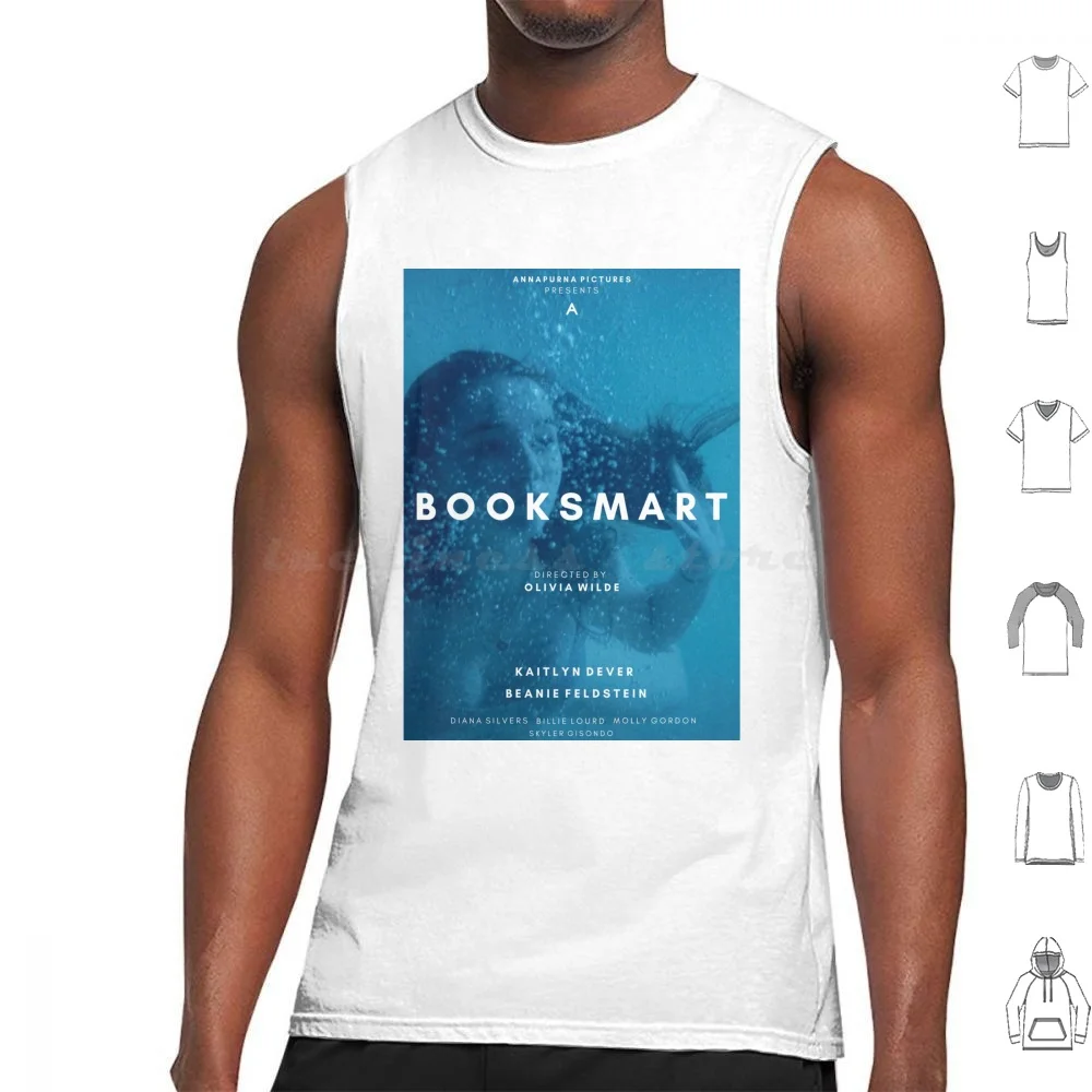 Booksmart Alternative Movie Poster Tank Tops Vest Sleeveless Booksmart Film Movie Alternative Film Stan Annapurna Aesthetics