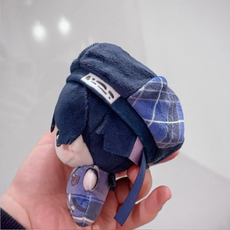 Genshin Impact Wanderer Scaramouche Muñeco de algodón de 10 cm Nunu/Neptune Body Fan hecho regalo coleccionable