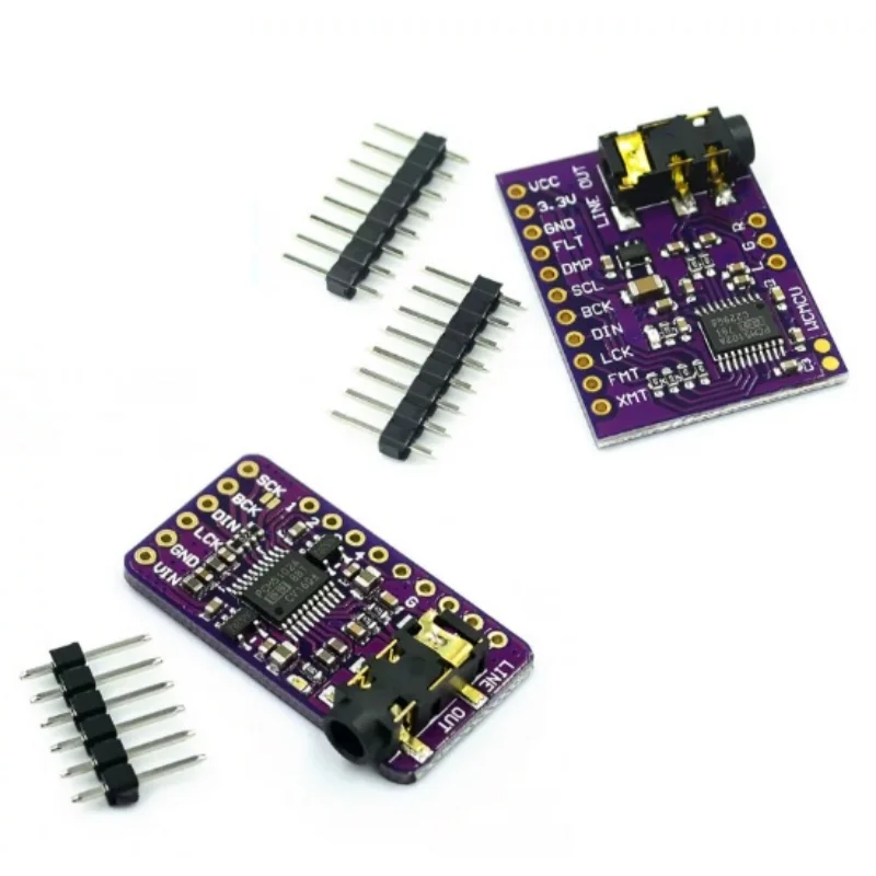 5pcs PCM5102A Stereo DAC Module Audio Digital-to-Analog Converter