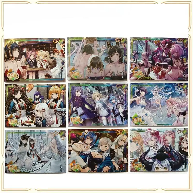 Anime Shoujo Party ACG SLR Sexy Collectible Card Sakurajima Mai Tokisaki Kurumi Toys For Boys Christmas Birthday Present