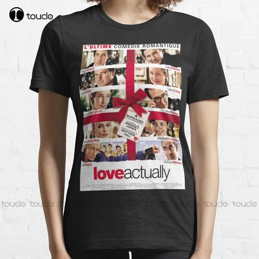 Hugh Grant Love Actually Classic T-Shirt Mens Funny Tee Shirts Custom Aldult Teen Unisex Digital Printing Tee Shirt Xs-5Xl New