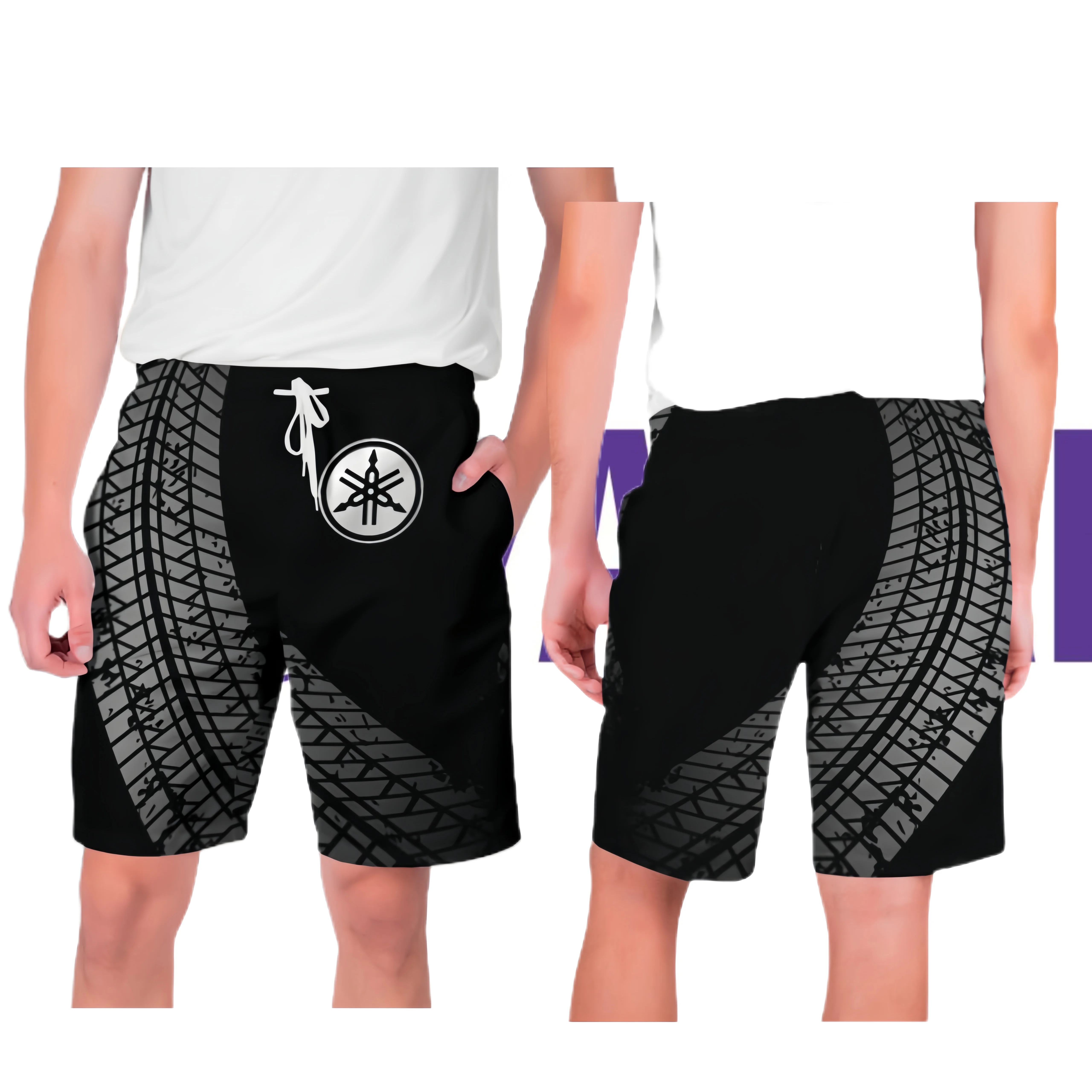 

25/26 Последние популярные шорты Yamaha для любителей мотоциклов, модные спортивные шорты, дышащие, быстросохнущие шорты для взрослых и детей