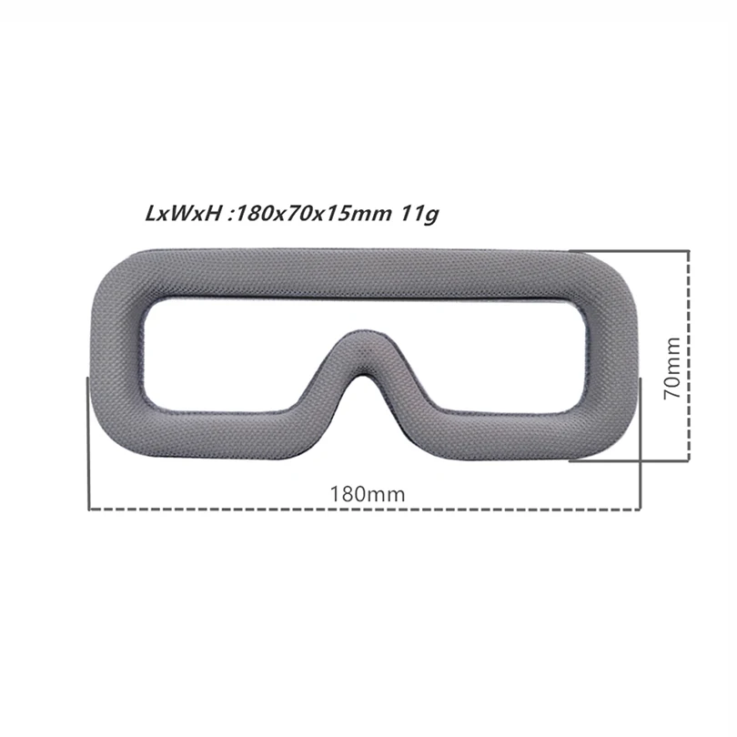 Für SKYZONE 04X SKY 03 04 FPV Brille V2 Gesichtsmaske Abdeckung Drone Flug Brille Schwamm Schaum Auge Pad Brillen für EV200D 02 – Detail 8