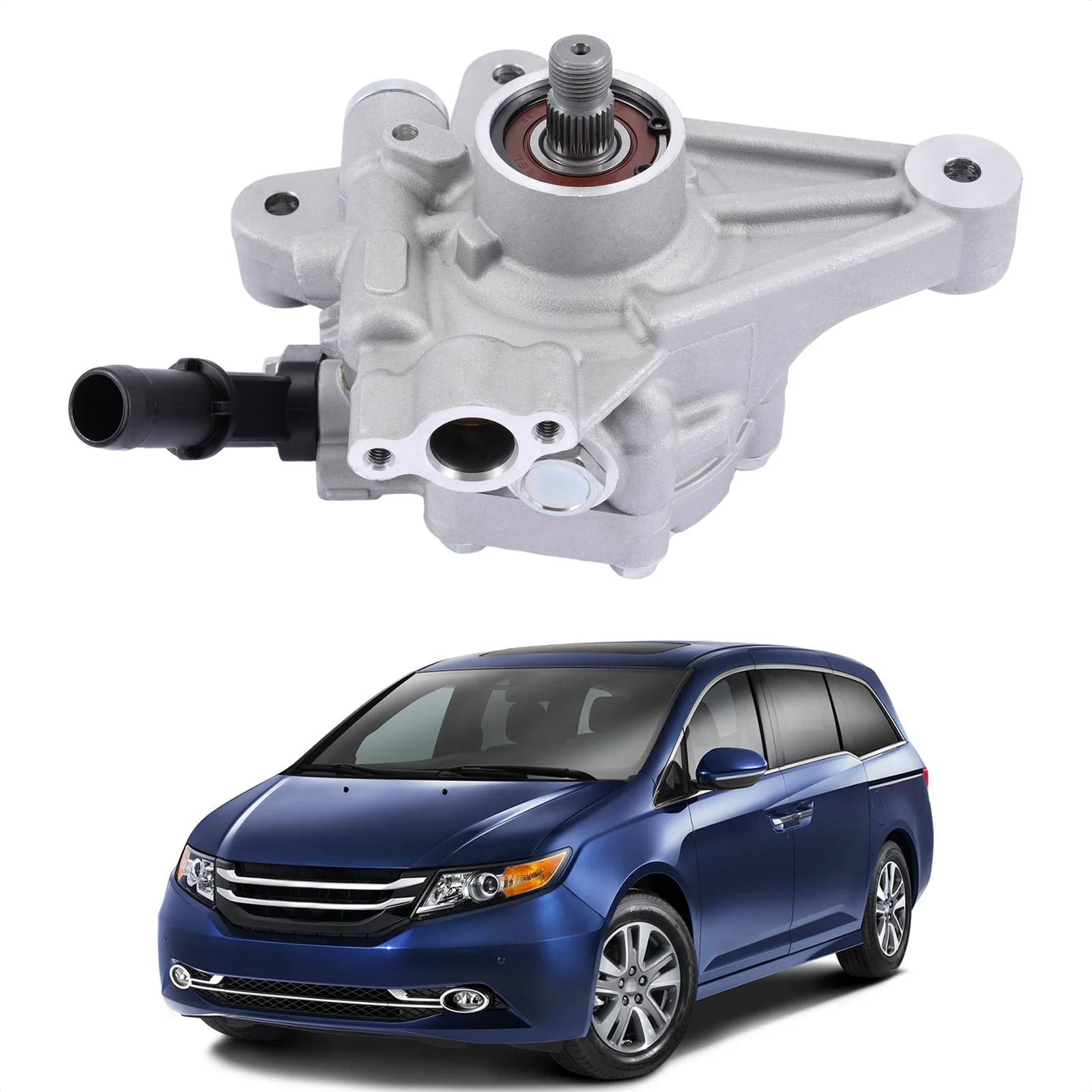 56110RN0A51 Power Steering Pump Part Assembly for 2012 - 2015 Honda Odyssey Pilot Ridgeline