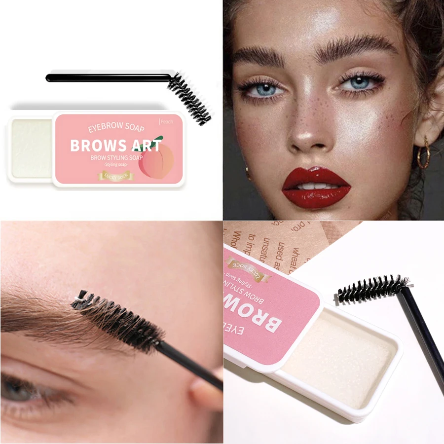 Eyebrow Styling Gel Molding Wax Waterproof Transparent Refreshing Durable Natural Colorless Holiday Gifts