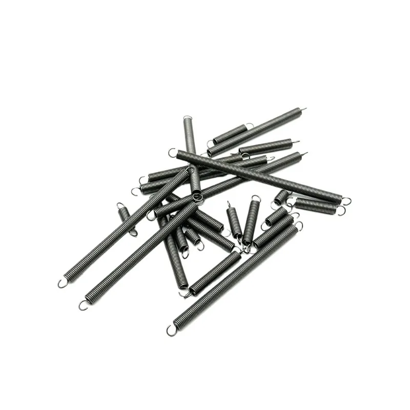 Spring steel wire diameter 0.4 mm small tension spring with hook tensile tension return strong mop spring