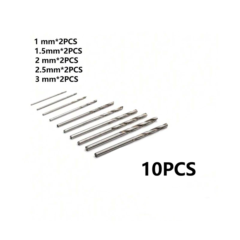 49pcs 0.2-3.4mm Handboor Set Mini Aluminium Handboor Sieraden Craft Hand Handboor Houtbewerking gereedschap Boor Dropship