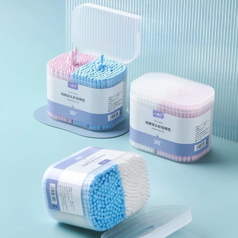 300-unidades-por-caixa-de-cotonetes-cosmeticos-de-duas-cores-com-ponta-redonda-e-cabo-de-papel