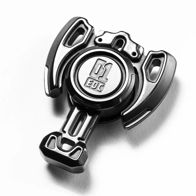 01EDC Thánh Axe Bất Đối Xứng Bằng Kim Loại Fidget Spinner Căng Thẳng Releiver 3 Cánh Đồ Chơi