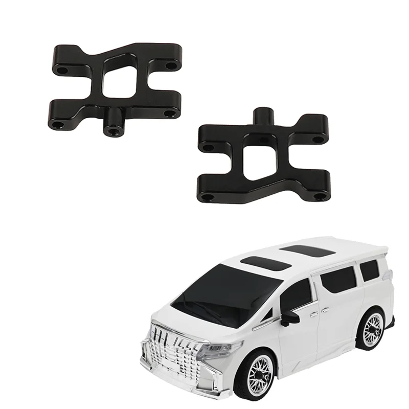 B78B-2Pcs bloque de dirección del brazo de suspensión del brazo inferior trasero de Metal para MN68 MN 68 1/16 RC accesorios de piezas de mejora de coche