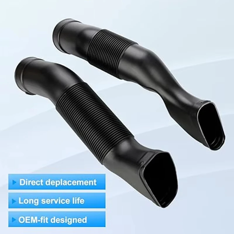

1Pair Car Air Intake Hose Direct Replacement for Mercedes Benz
