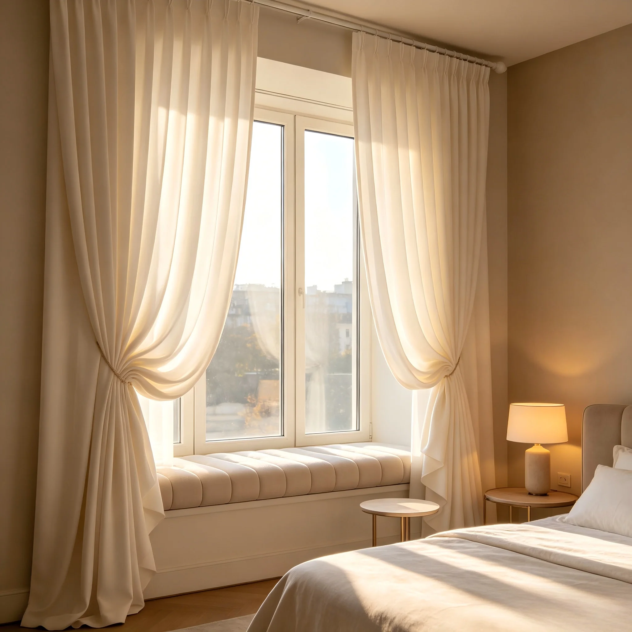 200020   Half blackout curtains filter light and do not penetrate people. Decorative curtains