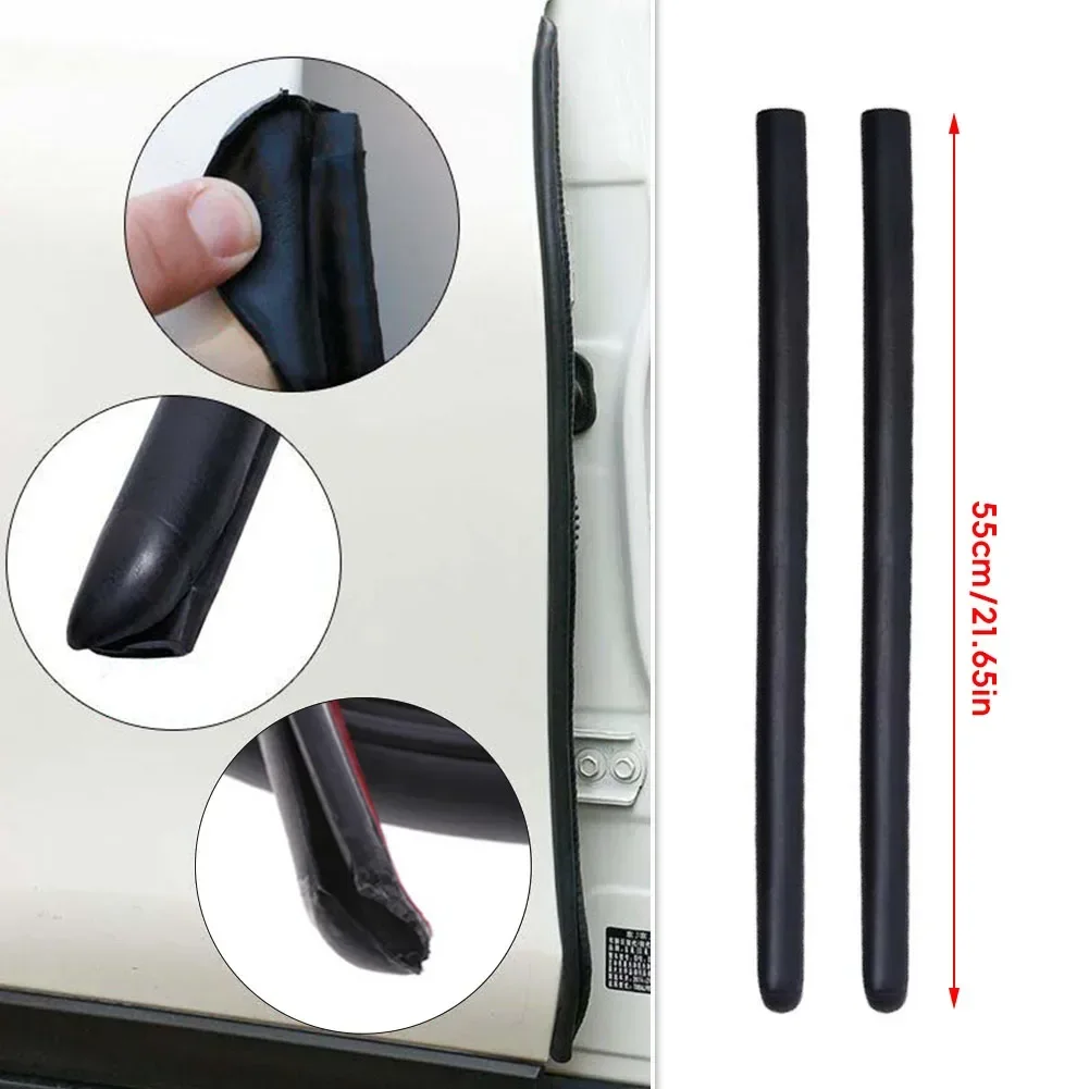 2x Auto Door Pillar Sealant Trim Car Door Middle Column Sealing Strip for Noise Insulation Soundproofing Dustproof Auto Sealing