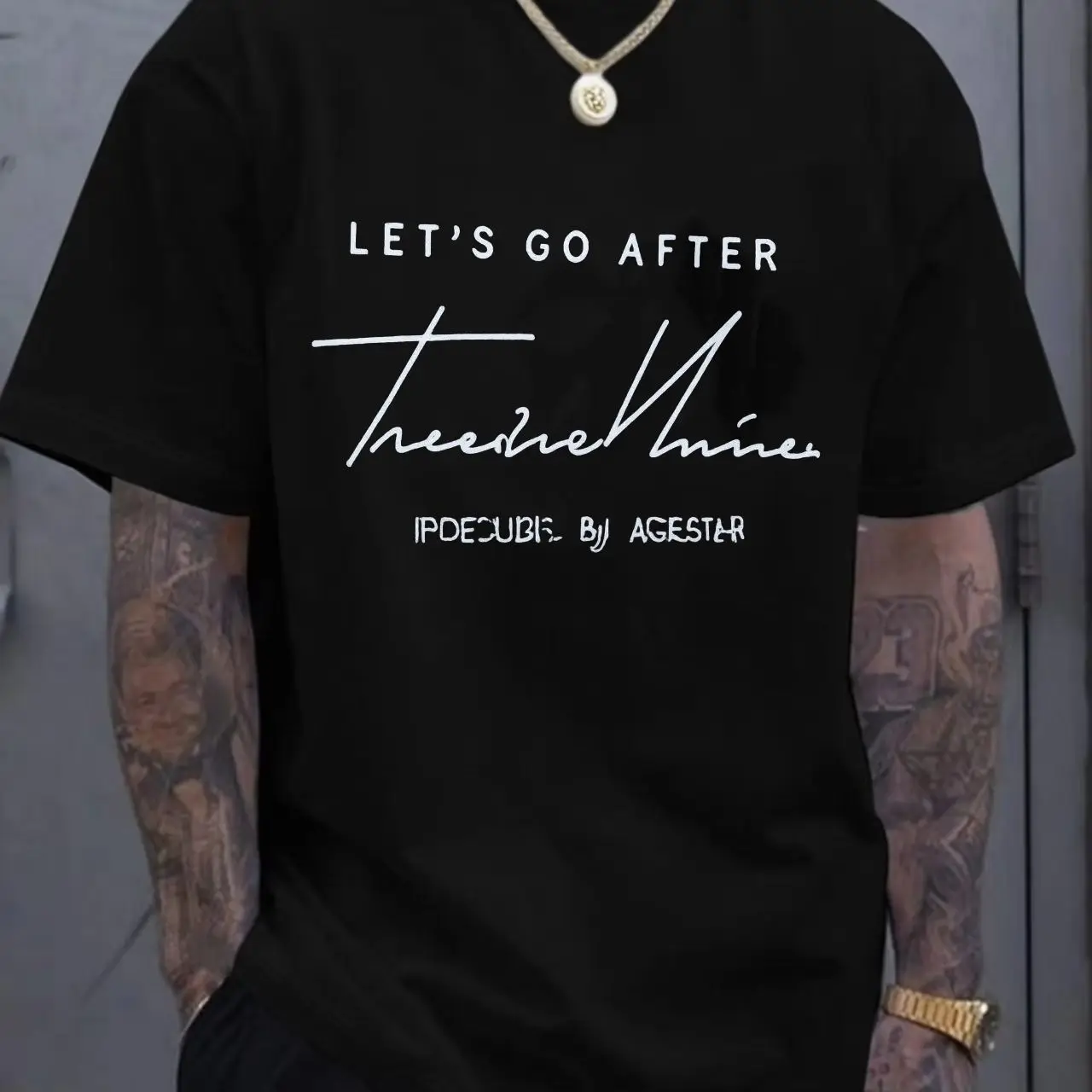 Crewneck Short Sleeve T-Shirt Men's Casual Wear Trendy Slim Fit Summer Thin Mature Outdoor Sports Breathable Versatile Top