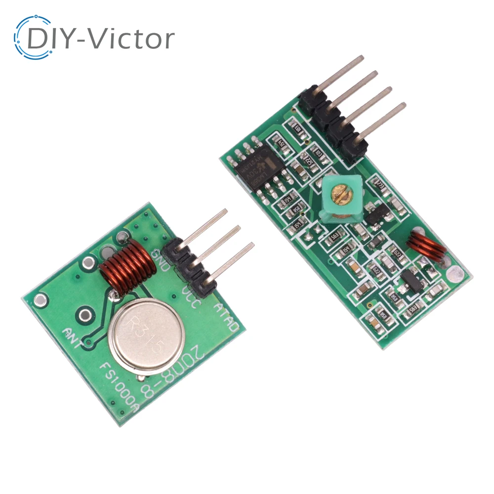 Smart Electronics moduł nadajnik i odbiornik RF 433Mhz link zestaw do arduino/ramię/MCU WL diy 315MHZ/433MHZ bezprzewodowy