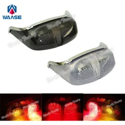 waase For Yamaha YZF R6 RJ03 1999 2000 DOT-Mark Tail Light Brake Turn Signals Integrated LED Light