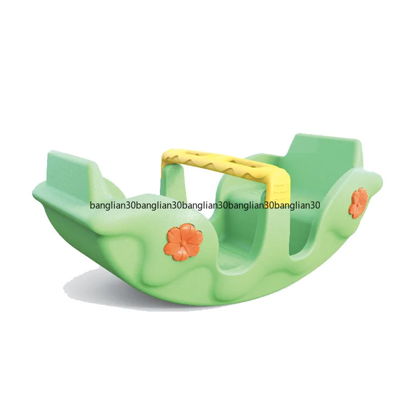 

Двухуровневая уличная музыкальная доска для детского сада, кованая железная качалка для сообщества, пластиковые качели-балансиры для помещений