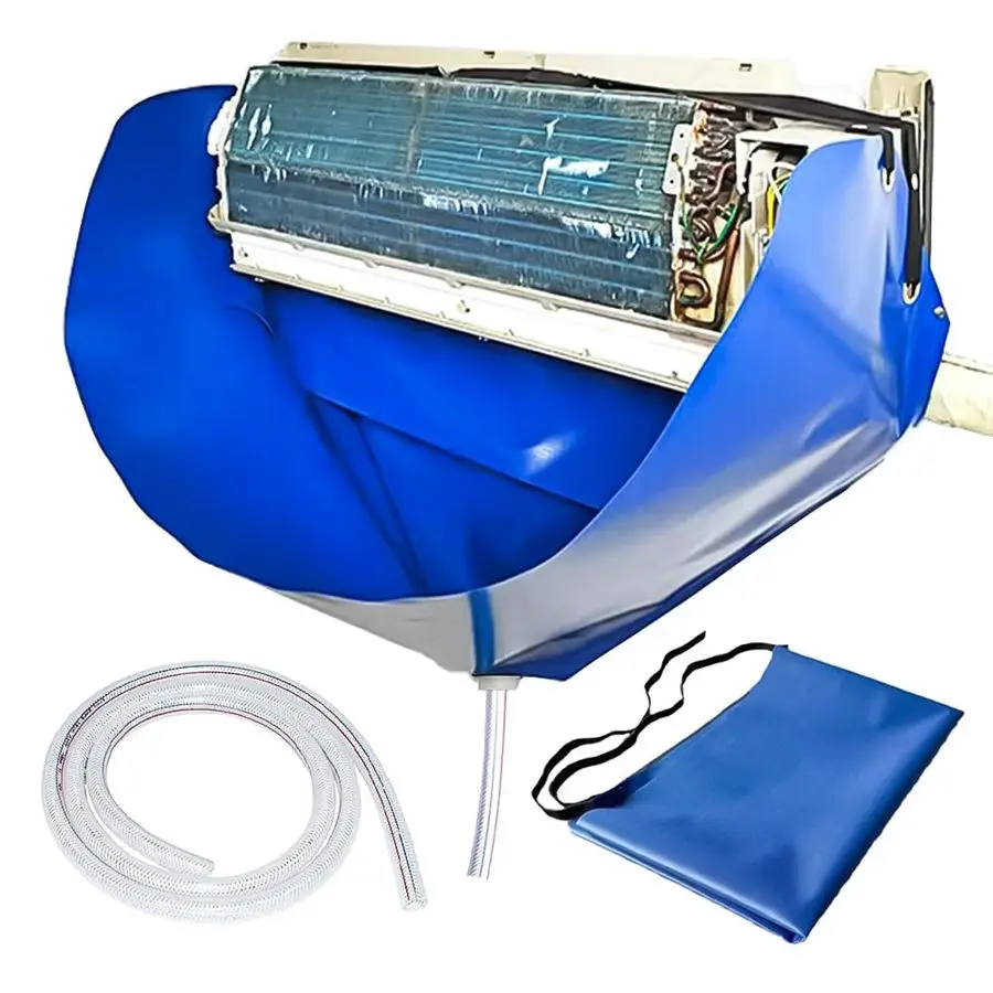 

SILK Ac Cleaning Bag with Wall Protection Cloth, Professional Mini Split Cleaning Bag, Split Ac Unit Cleaning Bag, Ac Cleaning K