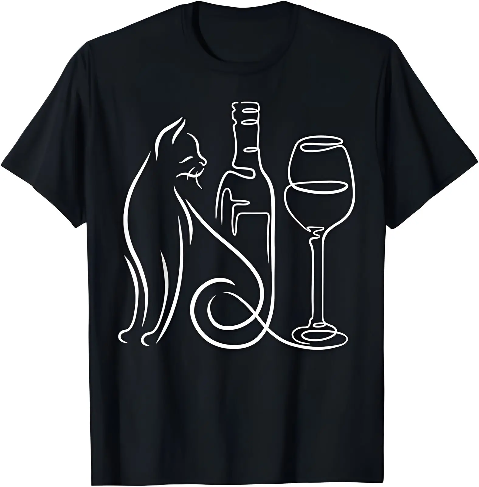 

A new cat and wine, wine enthusiast, winemaker T-shirt