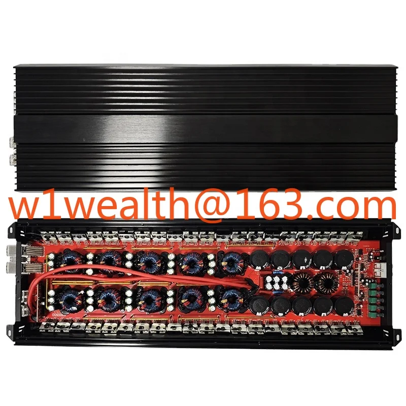 

Bass amplifier 6000Wrms Korean subwoofer single block car audio amplifier