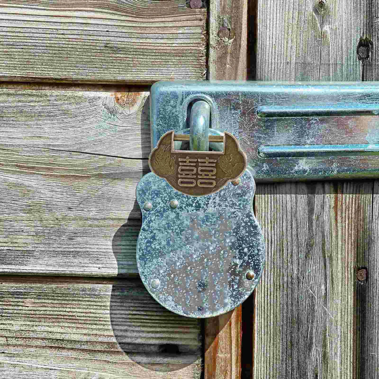 Маленькие замки, ключи, ящик, декоративный навесной замок, защелка, винтажная пряжка, деревянные коробки из цинкового сплава