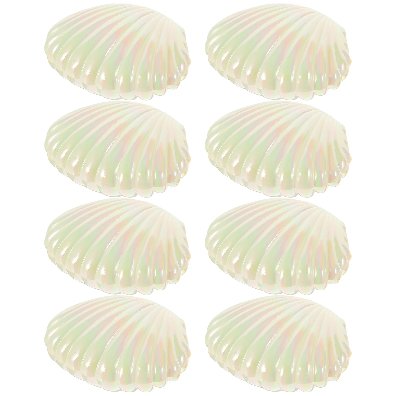 10Pcs Seashell Party Favor Box Candy Containers Shell Jewelry Boxes Treat Holders