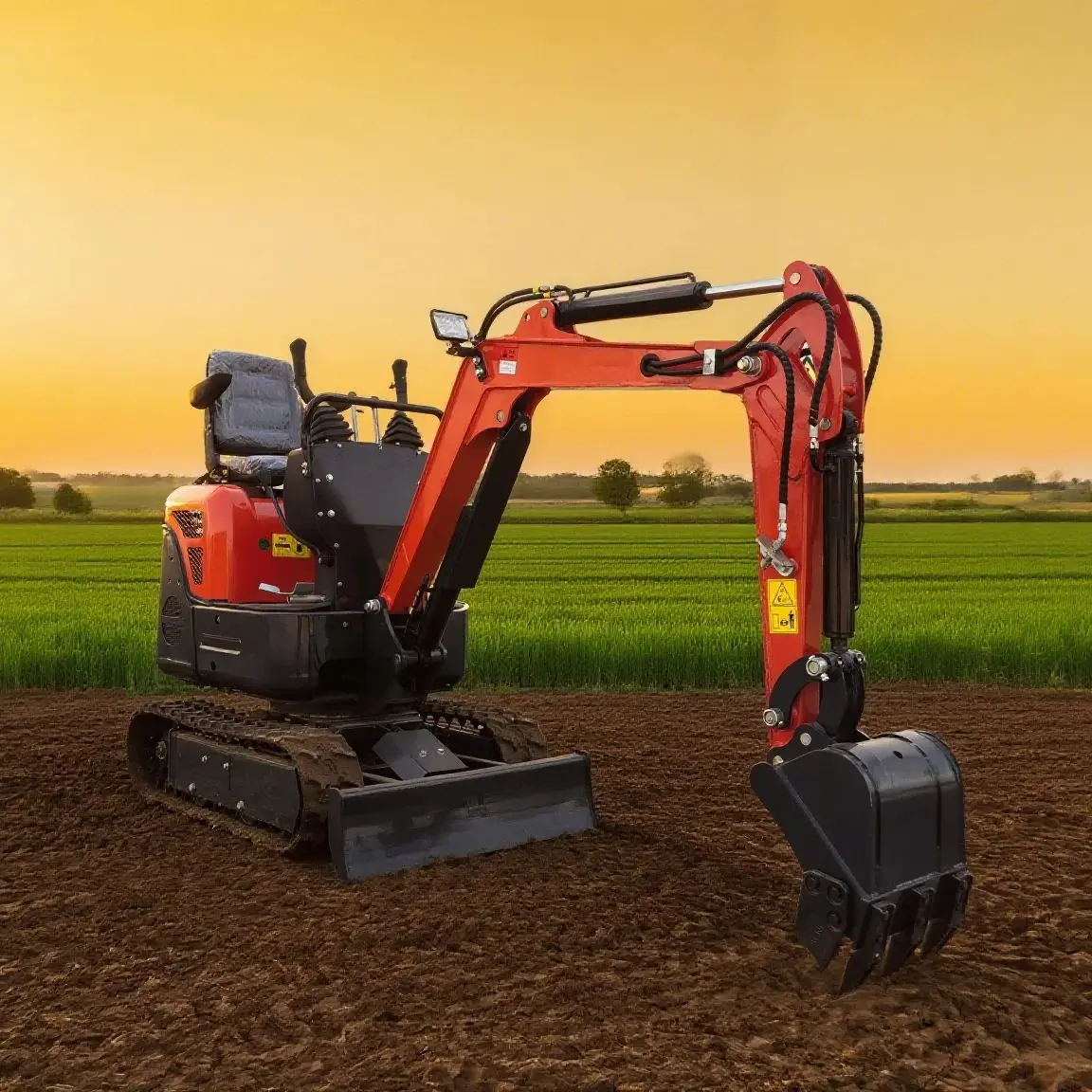 

Недавно разработанный небольшой экскаватор, сертифицированный CE, небольшой быстрый крючок без задней части экскаватора по индивидуальному заказу от 2025 года.