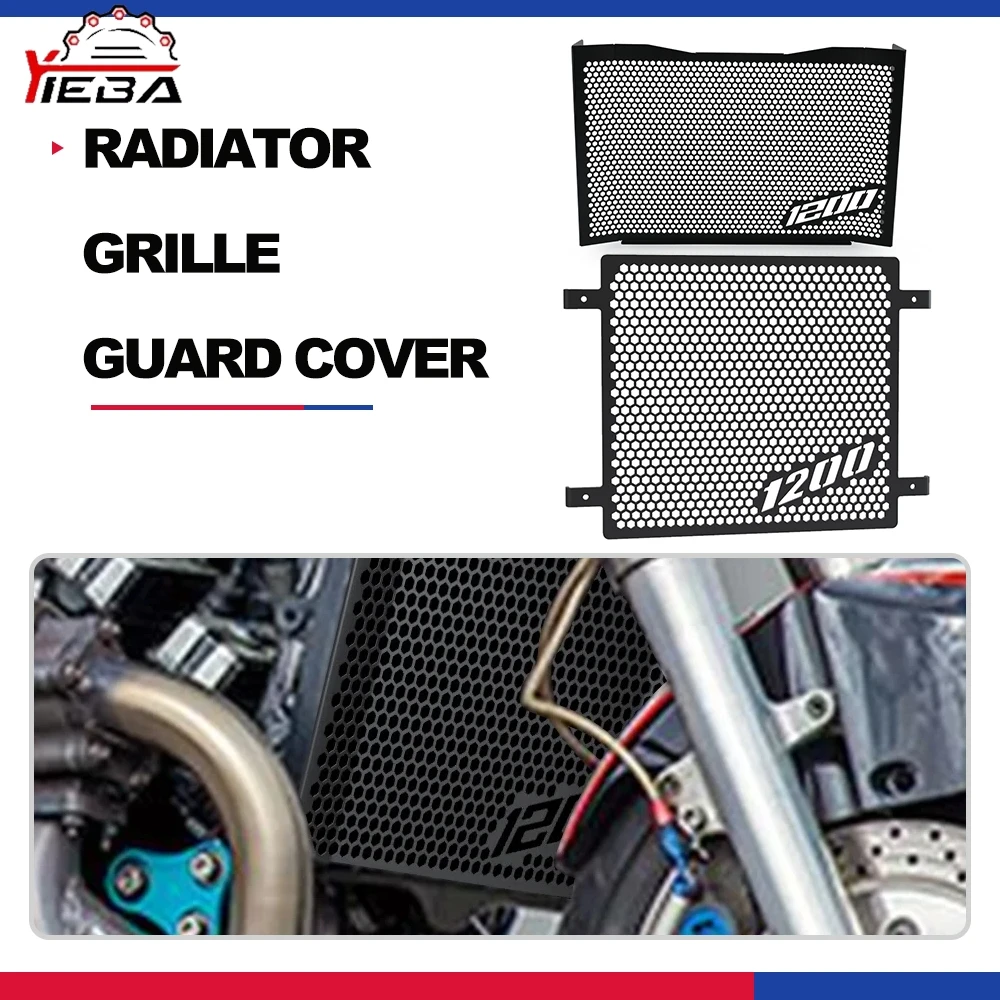 

FOR YAMAHA VMAX/V-MAX 1200 1985 - 2007 2006 2005 2004 2003 2002 2001 2000 1999 Motorcycle Radiator Grille Guard Cover Protector