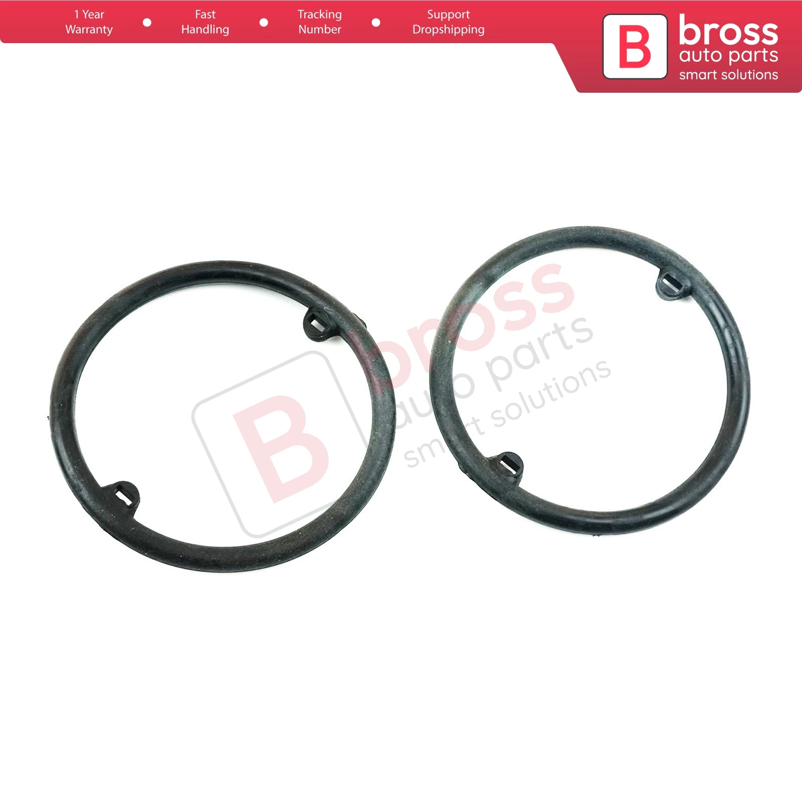 Bross Auto Parts BSP873 2 Pcs Oil Coolant Seal 038117070A, 038117070B, 06 A103033A for Audi Seat Skoda VW Ship From Turkey