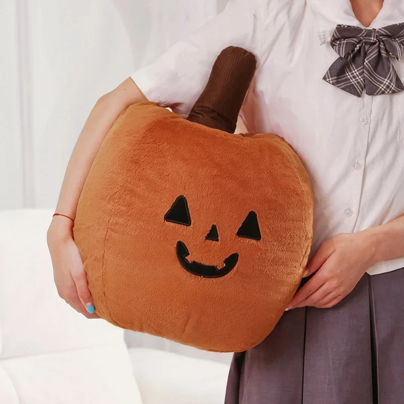 Muñeco de peluche de calabaza de Halloween para niños y niñas, almohada de dibujos animados de alta calidad, juguete de peluche de demonio, regalo de decoración de vacaciones, nuevo