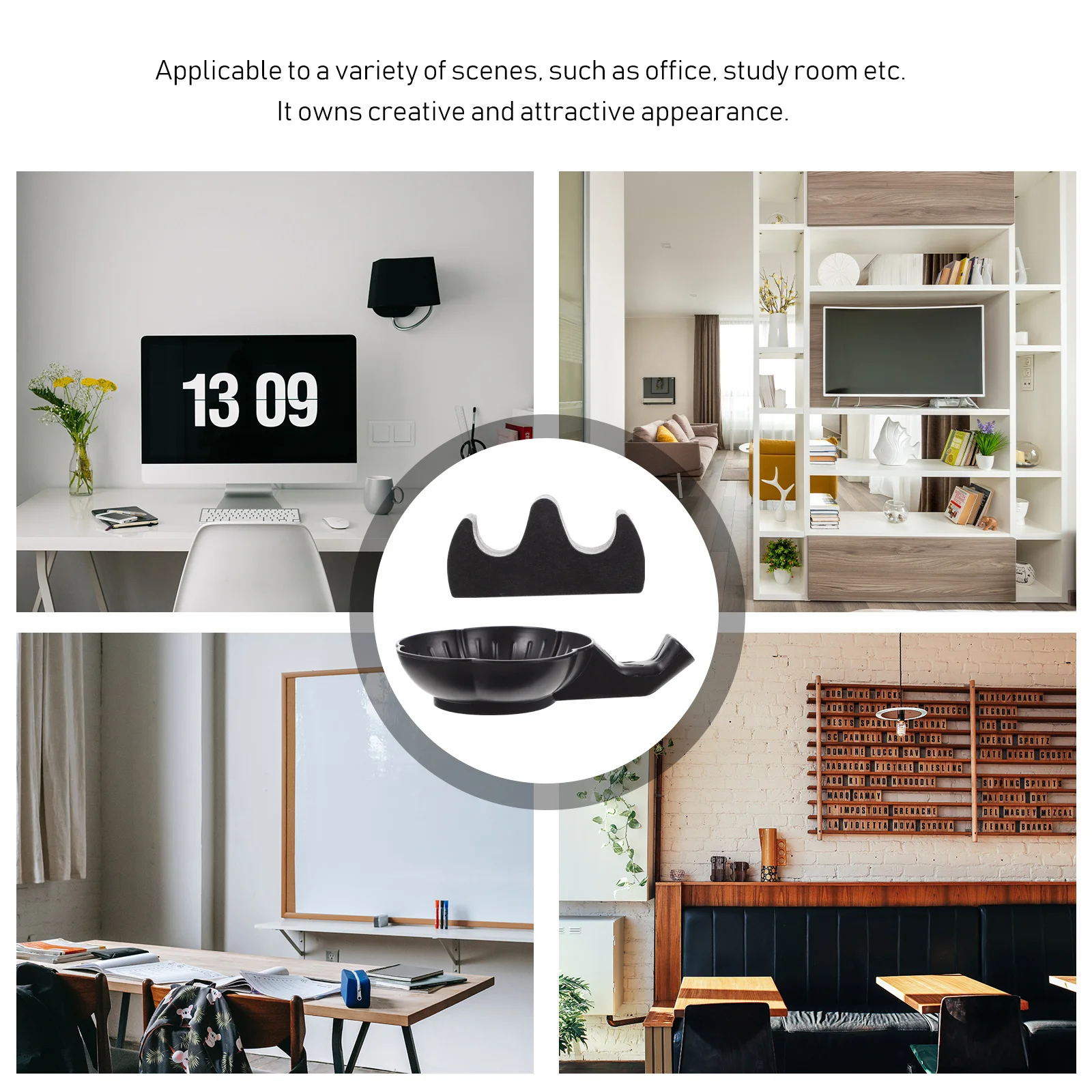 1 مجموعة الخط الحبر طبق القلم الراحة البلاستيك فرشاة الطلاء رف غرفة الدراسة ديكور الخط الصيني لوازم اللوحة ثقالة الورق #4