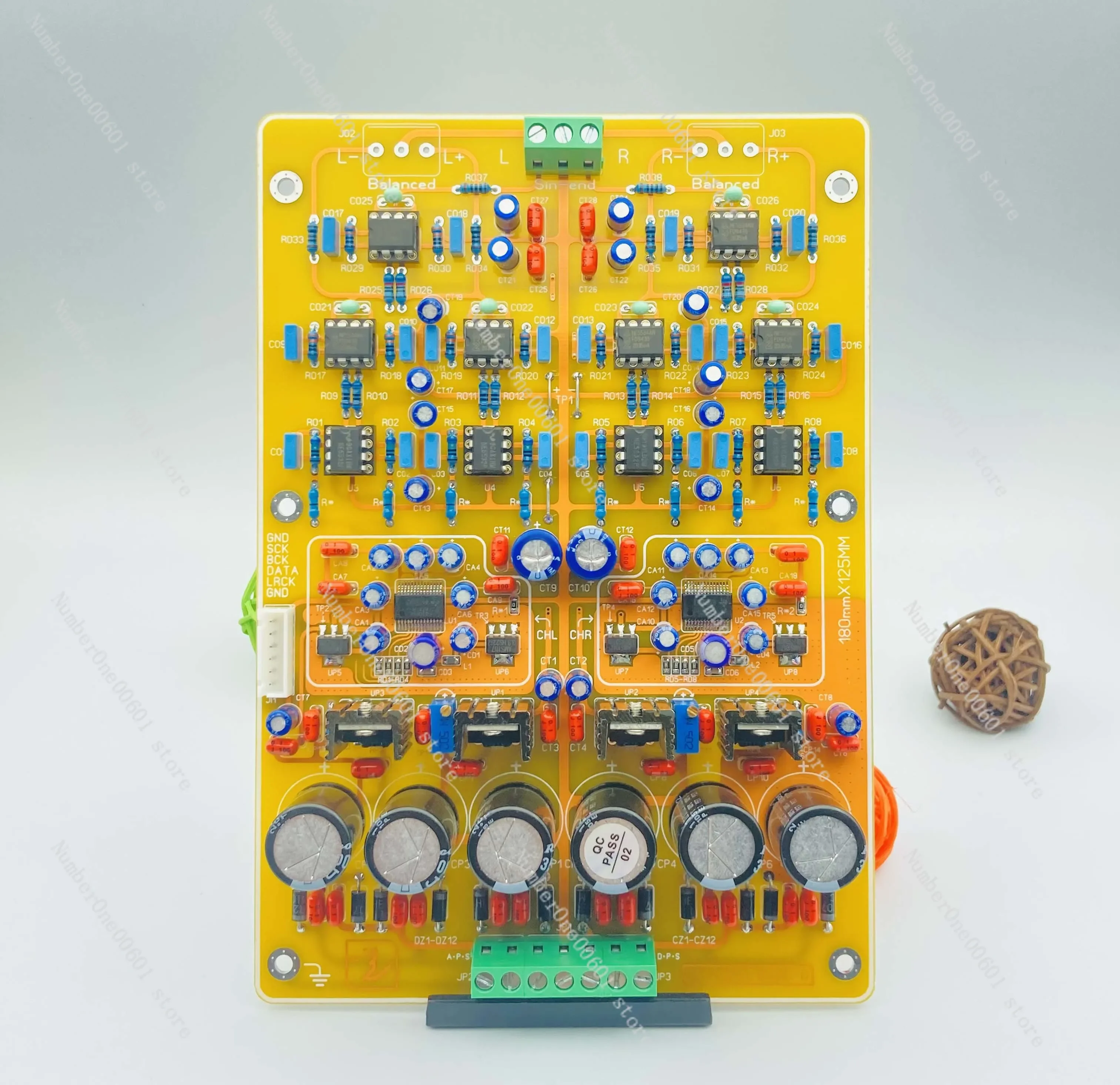 Dual PCM1794A Decoding Board IIS Input I2S Decoding Balanced Single Ended Output