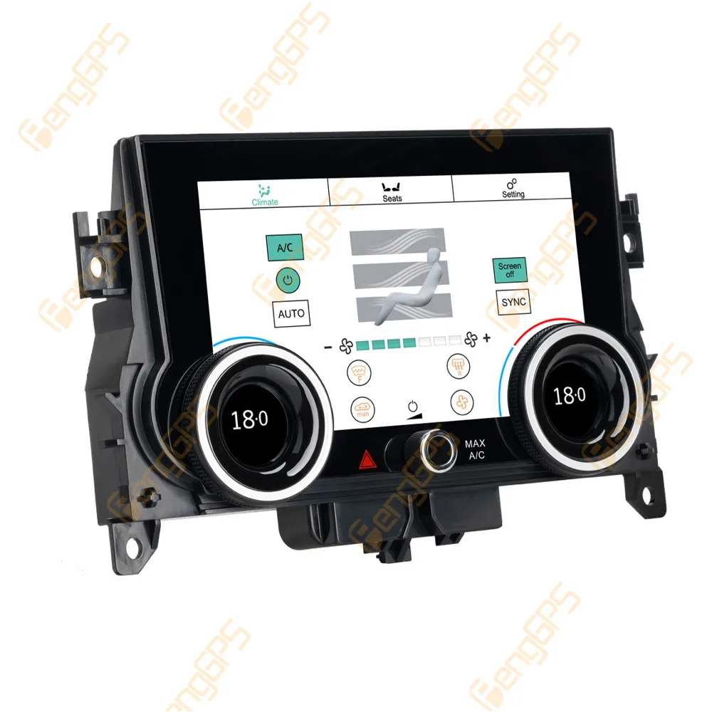 7 Inch Air Conditioning Screen For Land Rover Evoque II generation AC Panel Climate Control LCD Screen HD Touch Stereo Screen