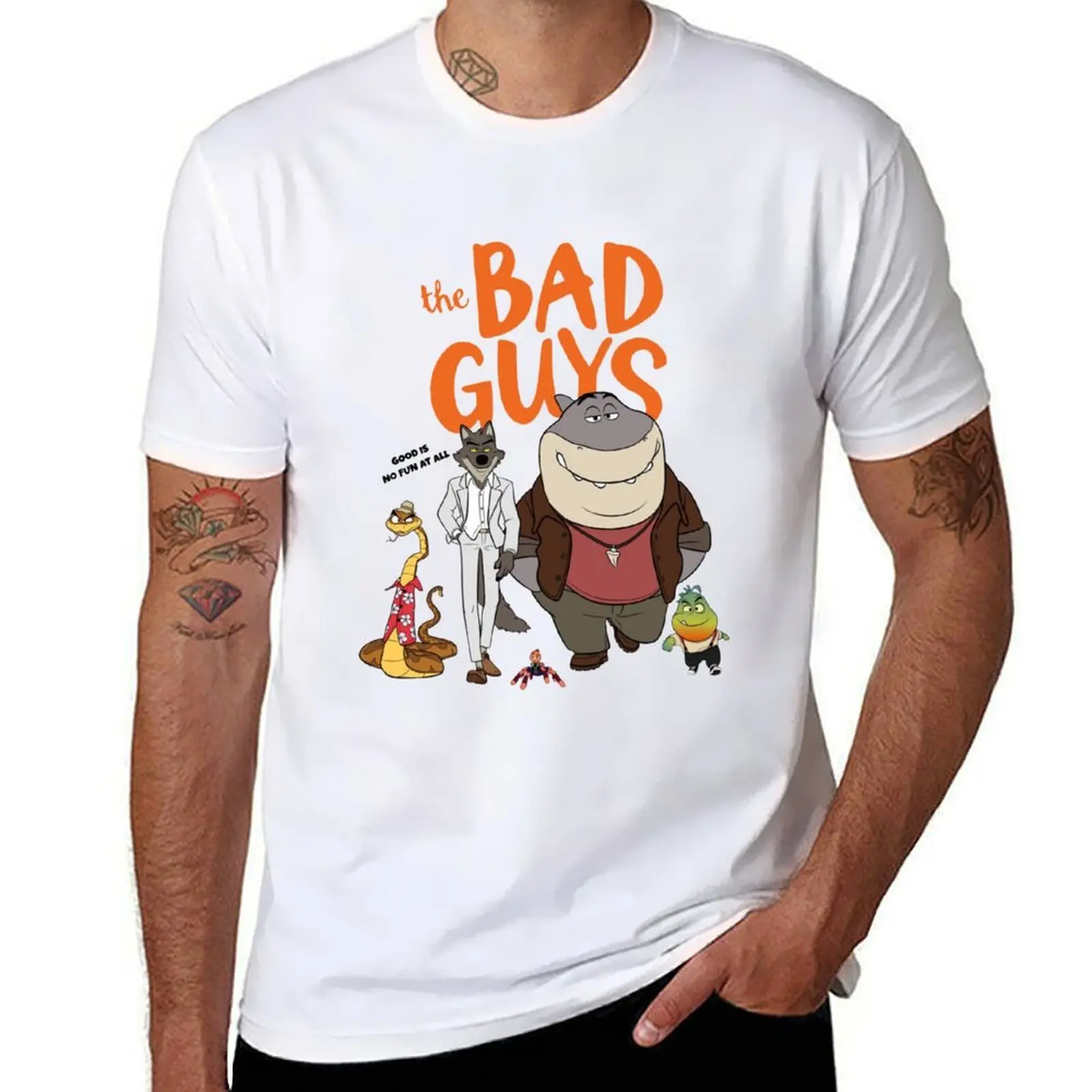 

The Bad Guys T-Shirt printed t shirts for man man t shirt luxury funny t shirts man T-shirt