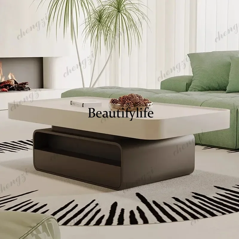 Decoration Round Side Table Nordic Modern Storage Vintage Living Room Coffee Table Standing Aesthetic Meubles Unique Furniture