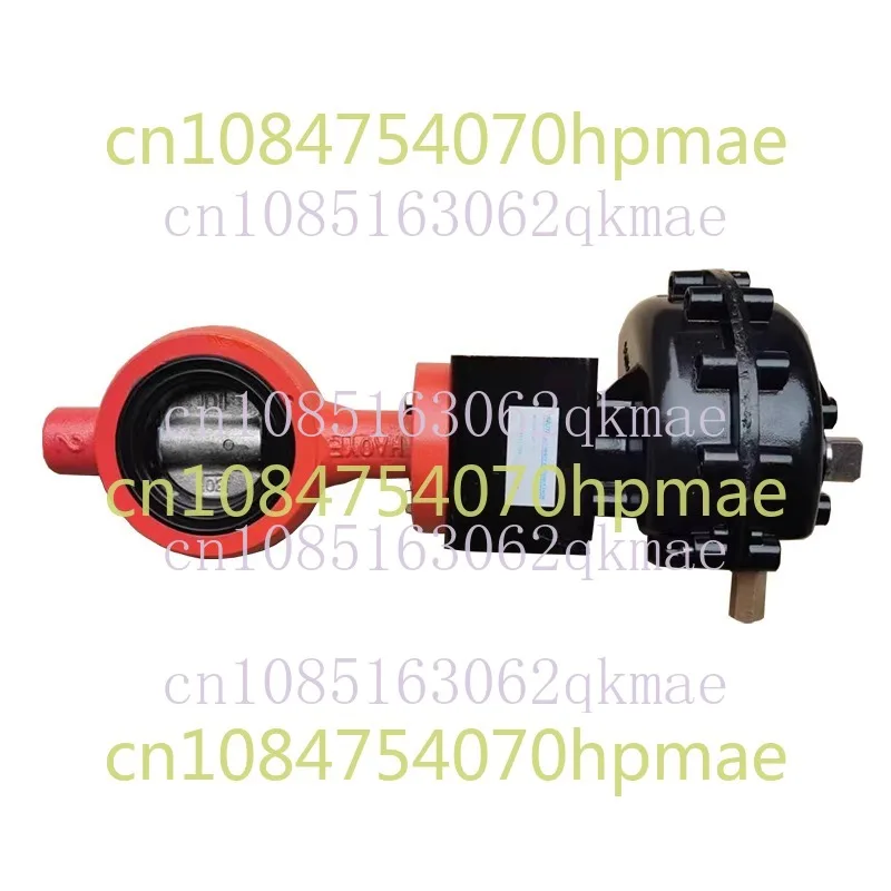 Foam Machinery Accessories Haoye Automaton Fan Butterfly Valve Stainless Steel Pneumatic Valve Drain Valve