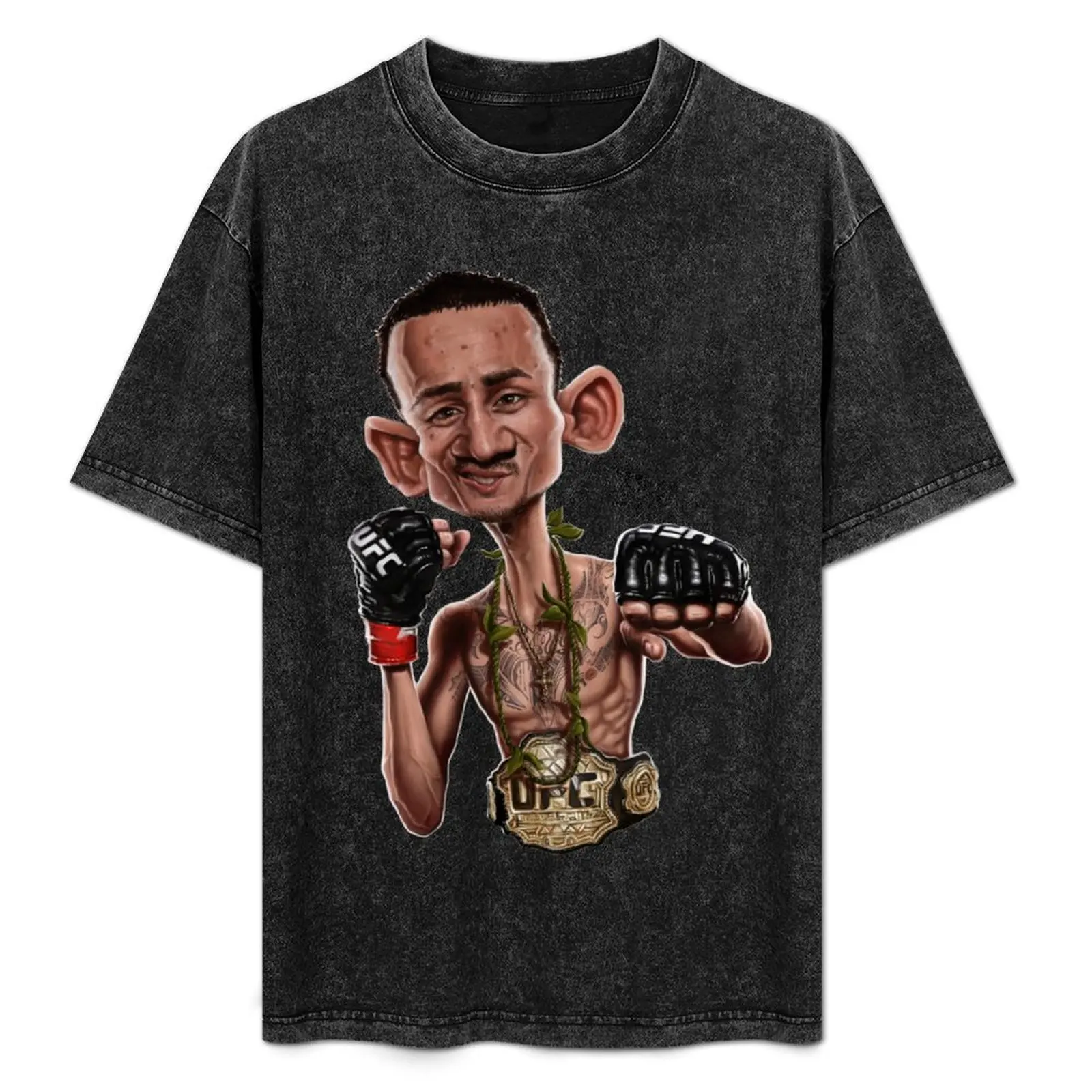 

Max Holloway T-Shirt quick drying hippie clothes sports fans Funny t-shirt men clothings