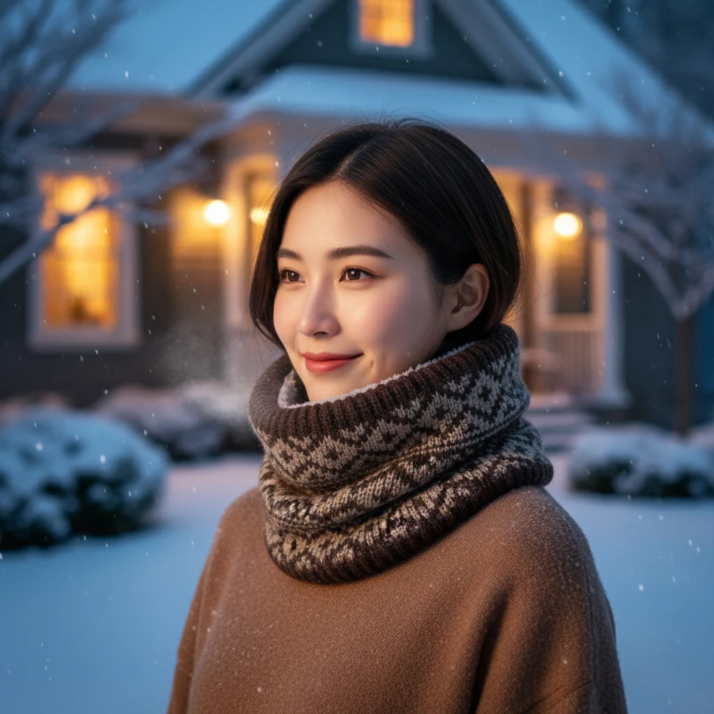 

Утолщенный вязаный теплый шарф для шеи, мягкий дышащий морозостойкий шарф для женщин и мужчин, зимний бег, пеший туризм, катание на коньках и на открытом воздухе