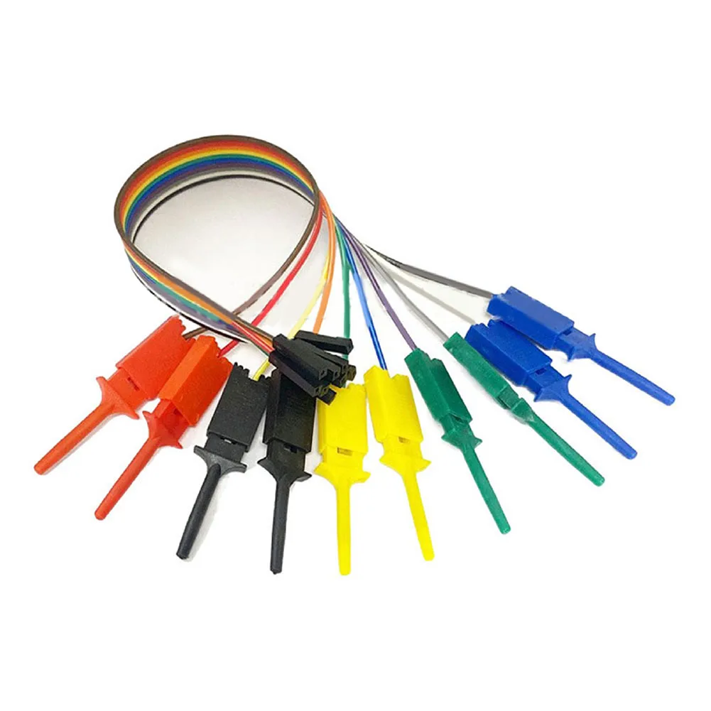 Practical Cable Clamp Probe For Logic Analyzer 10 Needle Connect Pins Easily Firmly Clamp Higher Drive Efficiency