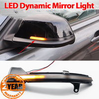 2x Dynamic Side Mirror Blinker Light LED Turn Signal Lamps For BMW 5 6 7 Series F10 F11 F07 F06 F12 F13 F01